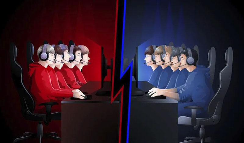 紅藍(lán)對(duì)抗